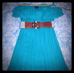 SOLD ON MERCAR1 Med HI-LOW MIDI 👗 W/ BELT! RUE21